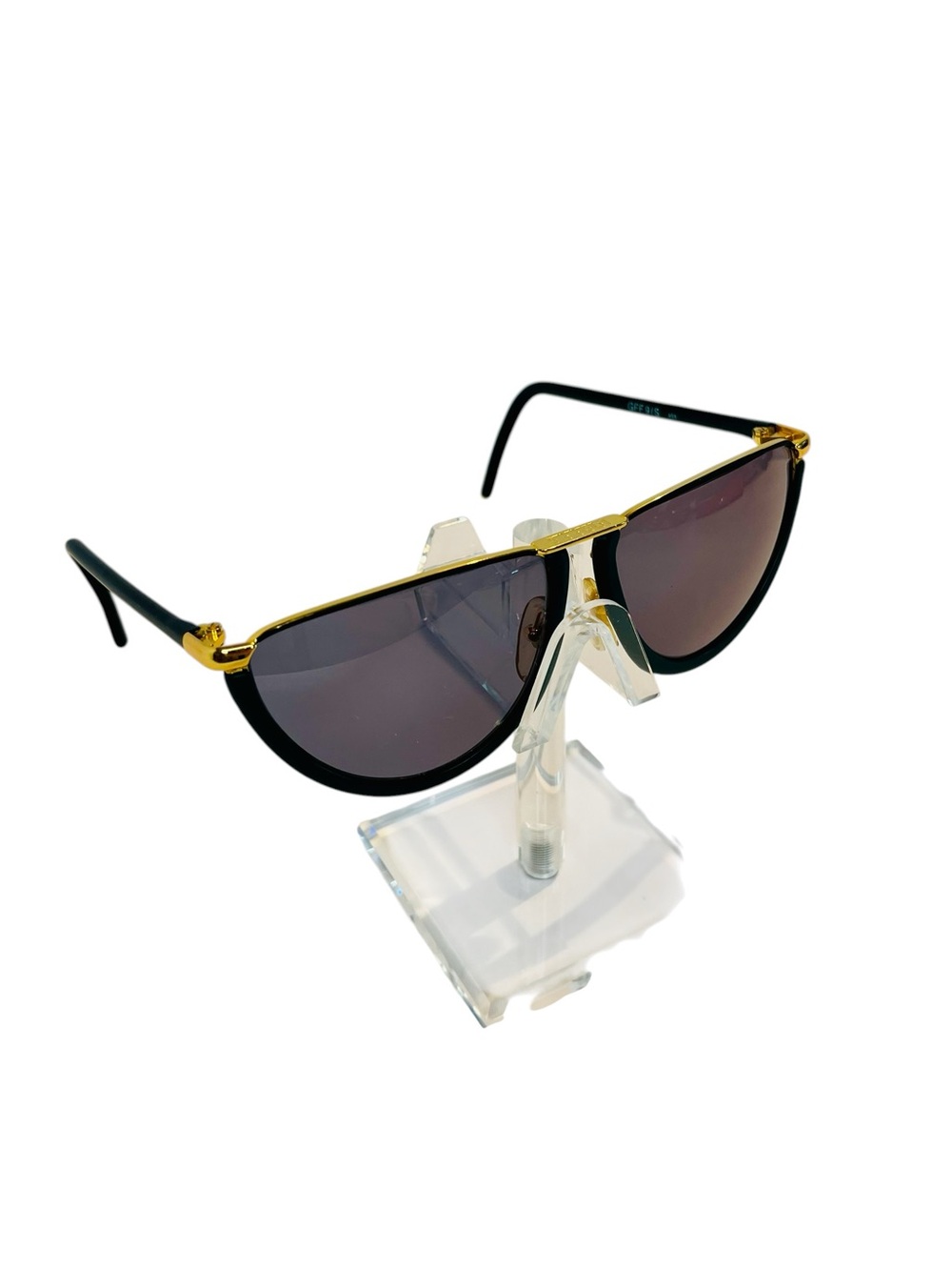 RARE Vintage Gianfranco Ferre Sunglasses GFF 9/S Green Gold Italy Read - Picture 6 of 13